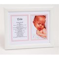 Tpwmsemd Townsend FN05Aria Personalized Matted Frame With The Name & Its Meaning - Framed; Name - Aria FN05Aria